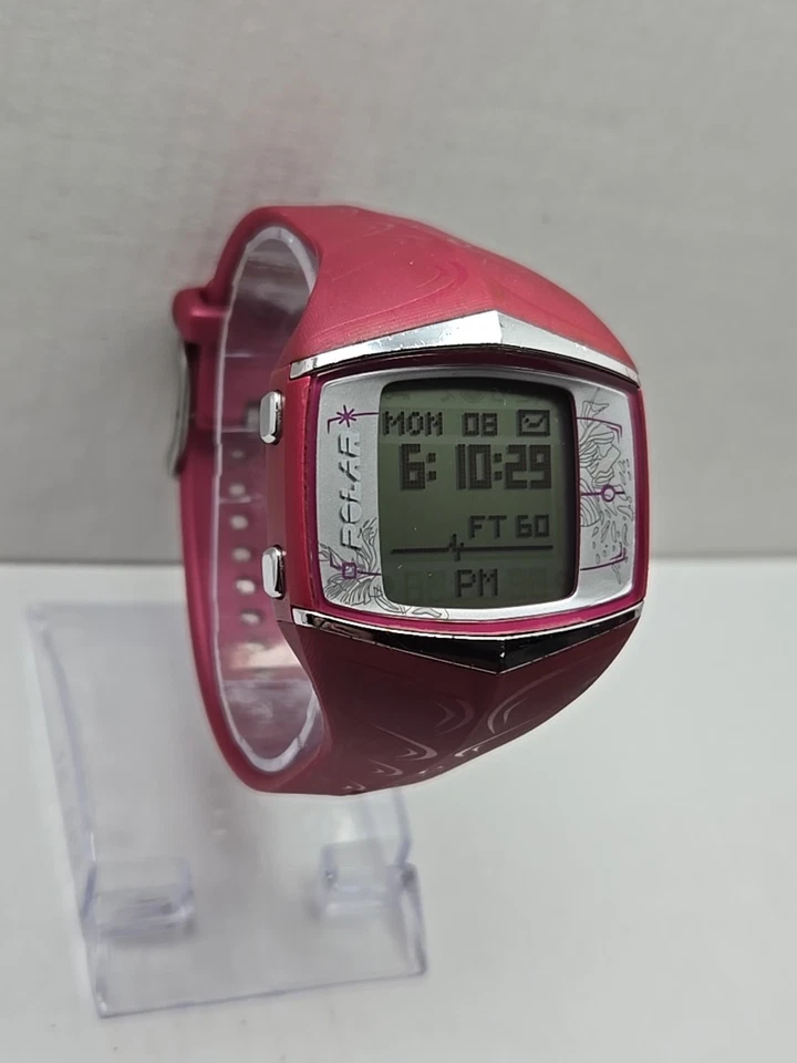 Polar FT60 Activity Tracker Watch Only Pink Tested New Battery 30M WR *READ - Image 3 of 4