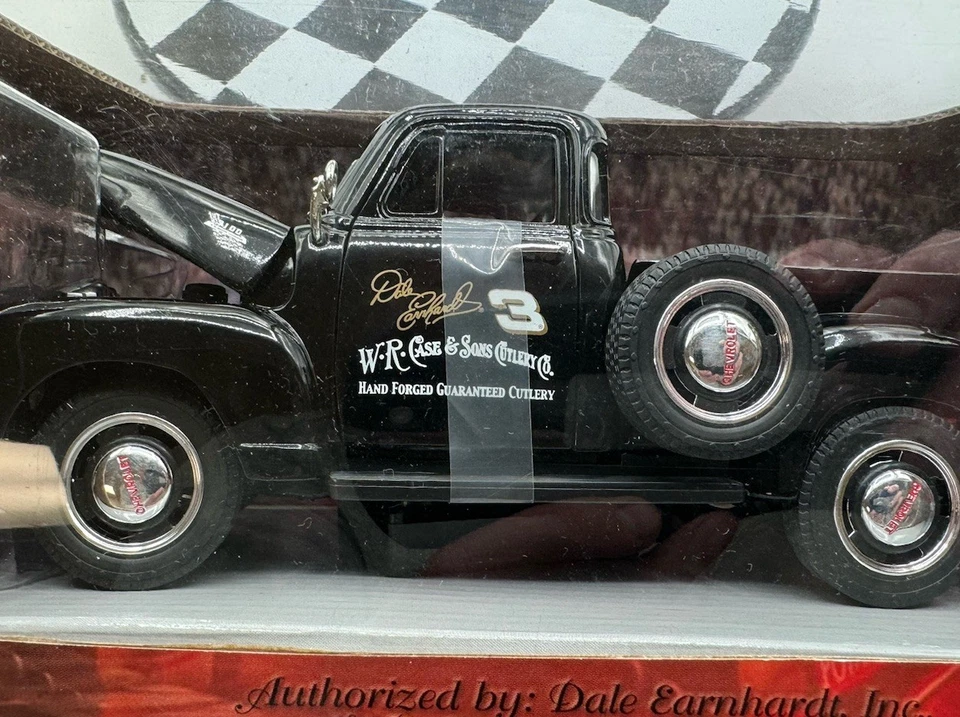 Talheres JADA FROST DALE GAINHARDT 1953 CHEVY TRUCK #3 COM ESTOJO XX FACA-NOVO NA CAIXA - Imagem 4 de 4