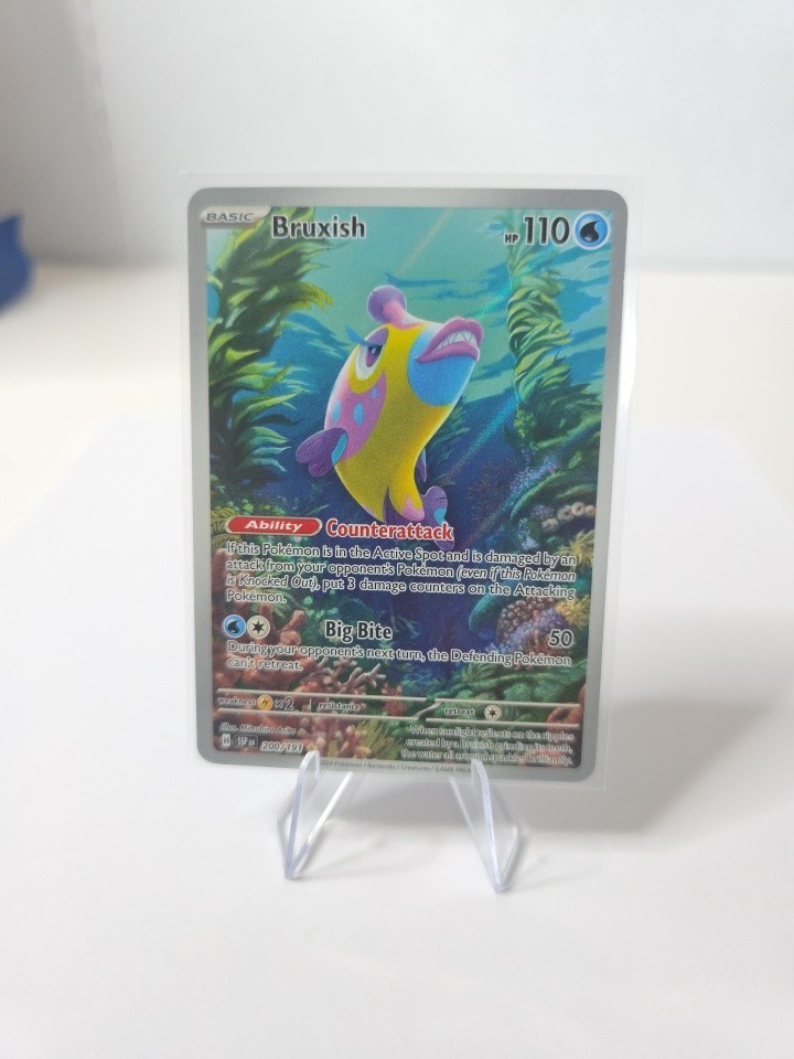 Bruxish - 200/191 - Illustration Rare Pokemon TCG Surging Sparks NM
