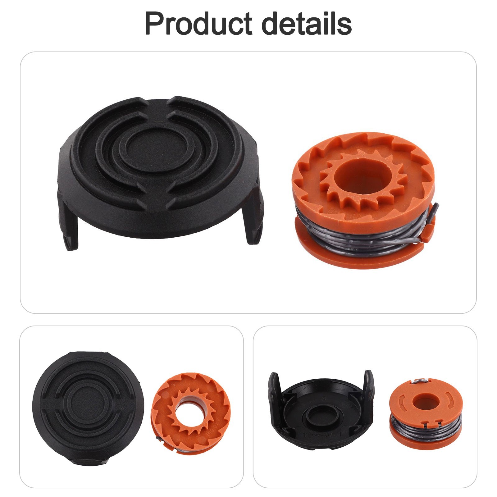 Line Spool Line MCT1825 MCT2X1825 Premium Replacement Spool Trimmer Cap Cover