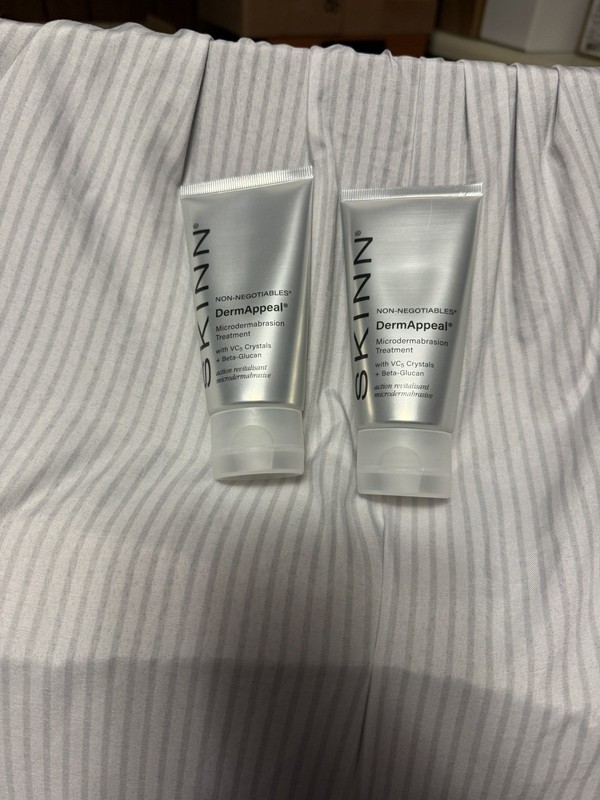 SKINN DermAppeal Microdermabrasion Therapy 2oz - Gentle Facial Exfoliator NEW