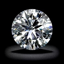 3 CT Round Beautiful Cut Certified Lab Grown Natural VVS1 D Color Loose Diamond