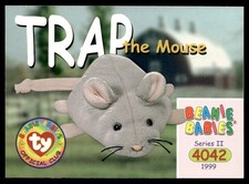 1999 Beanie Babies Series 2 Trap the Mouse  #242