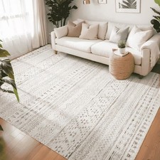 VUNATE BSD-JX-BRW057 Rugs for Living Room 5x7 Washable Area Rug Soft Non-Slip,