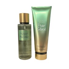 Victoria's Secret Pear Glace Fragrance Mist  Body Lotion Set