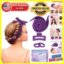 Elegant 60' Velvet Curling Rod Headband for Gorgeous No Heat Curls - Gift-Ready