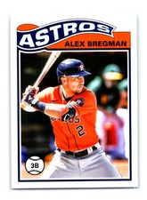 Alex Bregman 2021 Topps UK Edition 1978-79 Redux #SR-10 Houston Astros