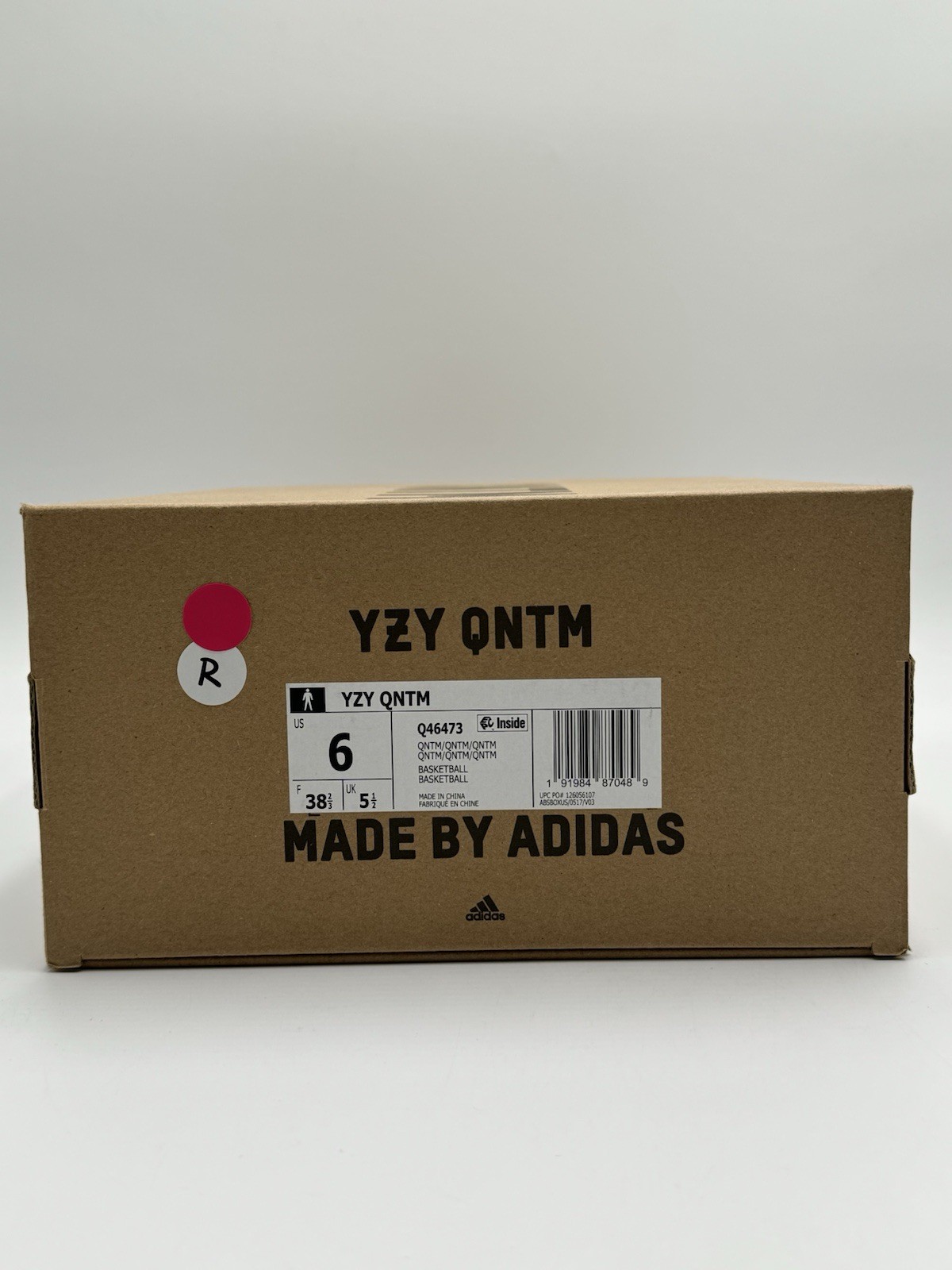 Adidas Men's Yeezy Quantum Size 6 Quantum Gray |Q46473| thumbnail 6