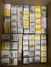 Lot Of 209 Vacuum Tubes GE RCA DuMont El Manco Mostly Nos Mixed Lot