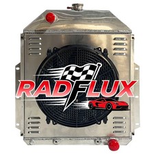 Radiator Shroud Fan For 1942-1952 Ford F1 F2 F3 F4 Pickup Sedan Delivery V8 L6