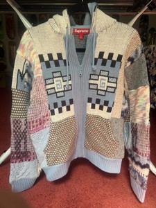 Supreme Cable Knit Sweater | eBay