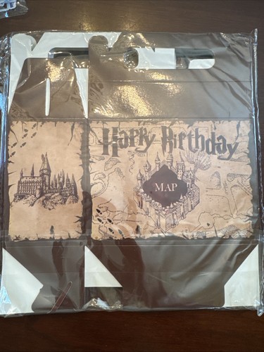 Cajas de regalo y golosinas de suministros de fiesta de cumpleaños de Harry Potter para 10 - Imagen 2 de 12