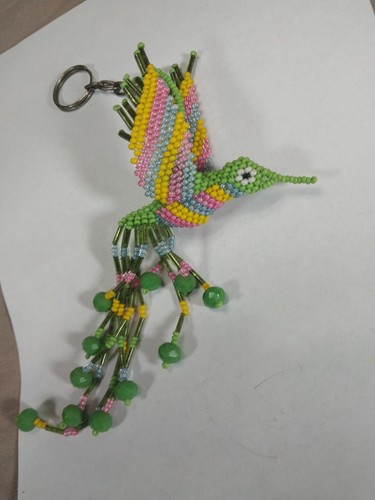 Seed Bead Humingbird  Native Handmade 