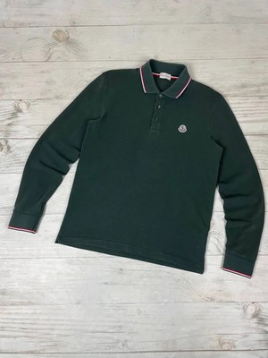 Long Sleeve Moncler Polo Shirt Moncler Maglia Polo Manica Lunga