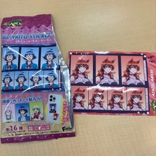 Iruma-kun ID Sticker Gum Azazel Amelie used, ...