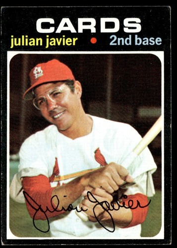 Julian Javier #185 1971 Topps card