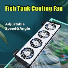 1/2/3/4/5 Heads Aquarium Chiller Fish Tank Cooling Fan System Aquarium Chiller