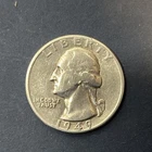 Washington Silver Quarter US 25C - 90% Silver 1949 D