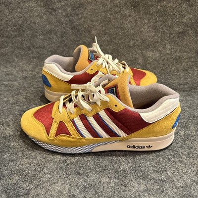 Adidas ZX 710 OG Men's Size 11.5 Mustard Yellow/Burgundy Vintage