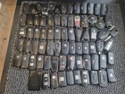 77 x Untested Used Mixed Car Key Remote Fobs - Job Lot