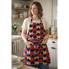 Americana Patchwork Cottagecore Rustic Farmho...