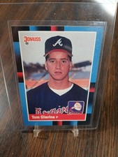 1988 Donruss - Tom Glavine #644  (RC) Atlanta Braves ROOKIE CARD . rookie card picture