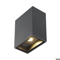 Anthrazit Moderne Wandleuchte Leuchter AußEnlampe Garten 3000K 260 Lm IP44 110°