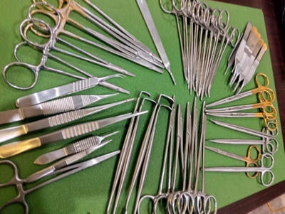 Aesculap Basic Hand Surgery Set 32 PCs With 60 Blades Surgical Instruments