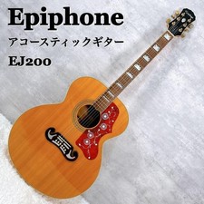 Rare Epiphone Ej200 Acoustic Guitar K234  #M390