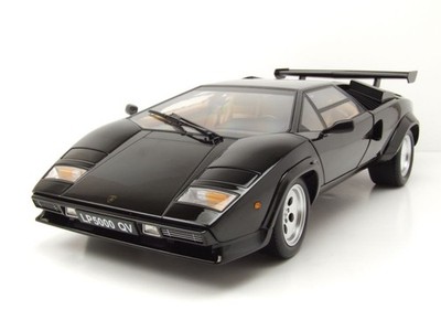 Lamborghini Countach LP 5000S QV 1985 schwarz Modellauto 1:12 KK Scale