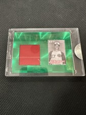 Pieces Of The Past Pete Rose Superfoil 1/1 Game Used Wind Breaker Relic A273