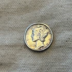 1919-S Mercury Dime, Choice Almost Uncirculated Details Cleaned MM