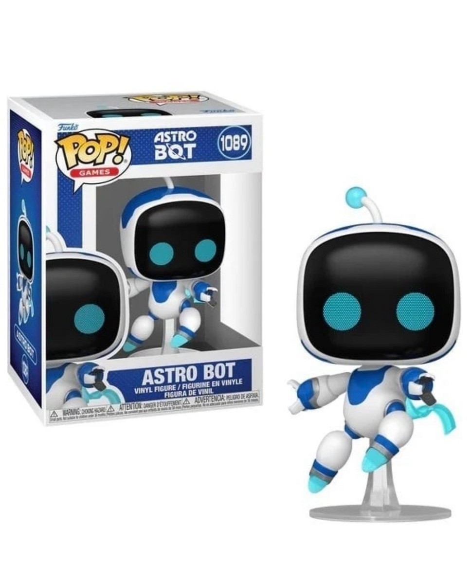 Funko Pop Playstation Astro Bot: Astro Bot Figure w/ Protector IN