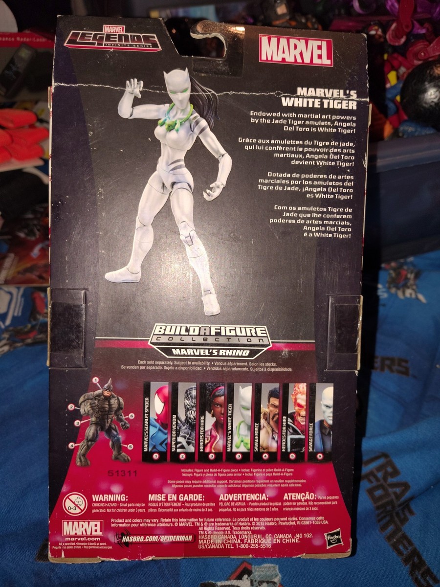 MARVEL LEGENDS ホワイトタイガー フィギュア Marvel Legends Marvel's WHITE TIGER 6