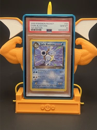 Pokémon TCG Dark Blastoise 1st Edition 20/82 Rare Non-Holo PSA 10