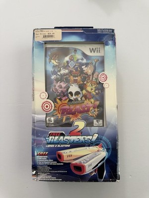 Wicked Monsters Blast Nintendo Wii Big Box 2 Blasters New Sealed Box Wear