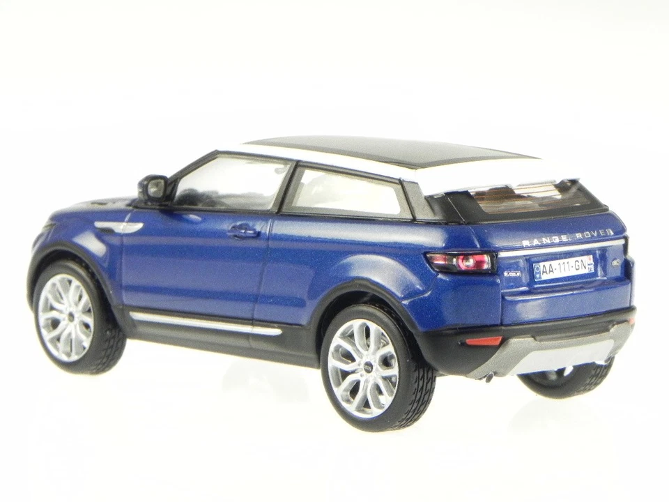 Range Rover Evoque 3-Türer 2011 baltic blue diecast model car MOC142 IXO 1/43 - Image 3 of 4