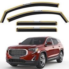 in-Channel Window Rain Guards Fit for GMC Terrain Fit for 2018-2024 GMC Terrain