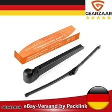 WISCHERARM HINTEN SCHEIBENWISCHER Für VW Multivan V 2003-2015 Satz Schwarz Gummi