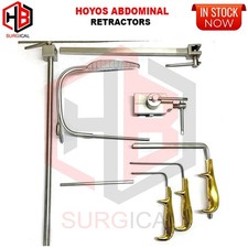 Retractor Abdominal Hoyos Fibra Óptica Retractor Cirugía Plástica Nuevo