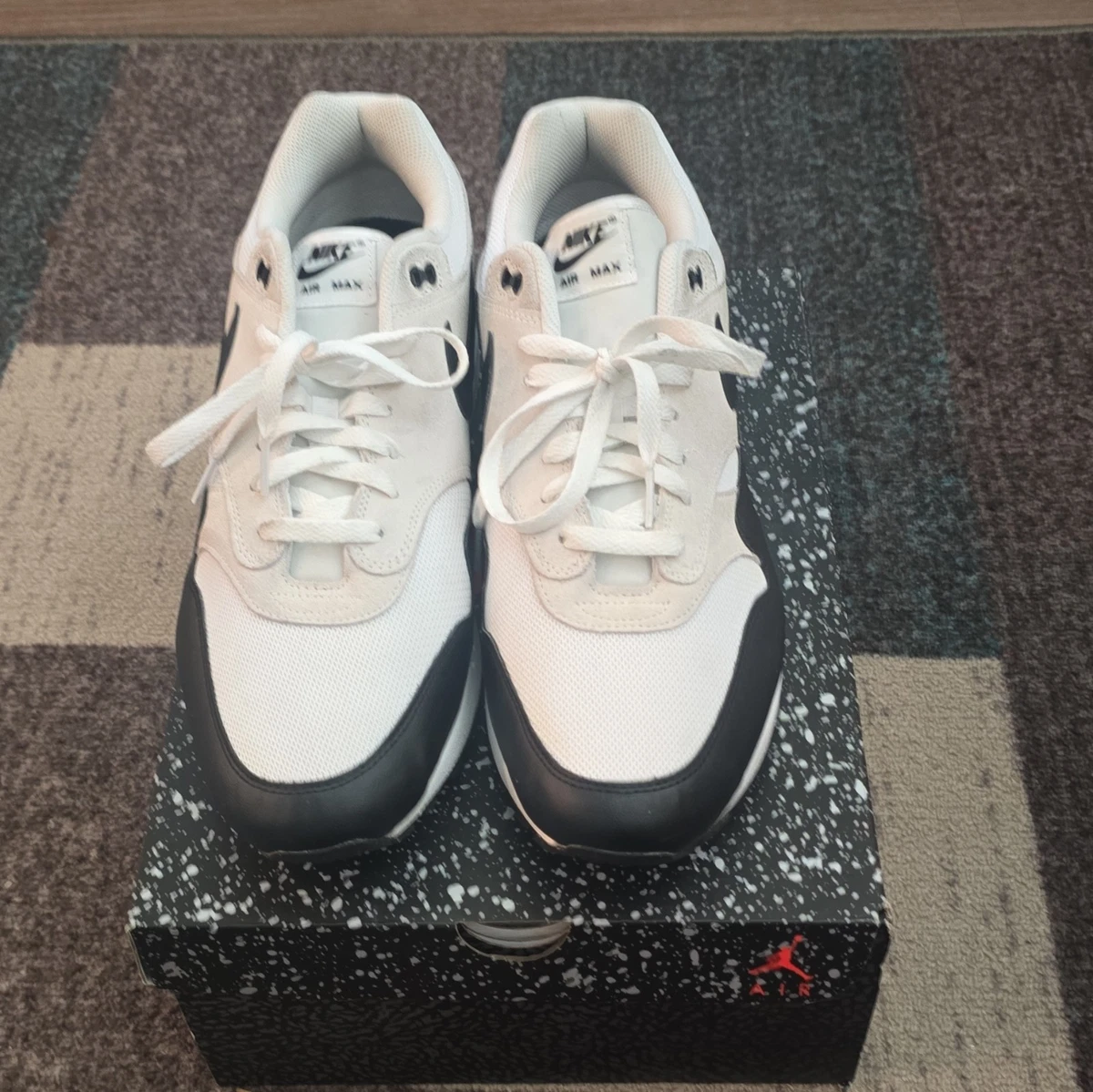Nike Air Max 1 Black White for Sale - Authenticity Guaranteed - eBay