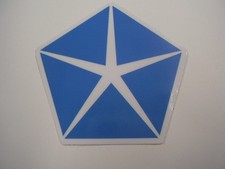Pentastar Dodge Plymouth Chrysler Vinly Sticker 3 Inch Free Shipping Pentastar Dodge Plymouth Chrysler Vinly Sticker 3 Inch Free Shipping