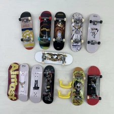 12 Tech Deck Finger Skateboards Anti Hero  Stevie Williams Stefan Janoski As Is