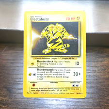 Set Base Unlimited Electabuzz 20/102 1999 - Raro Inglese - Carte Pokemon