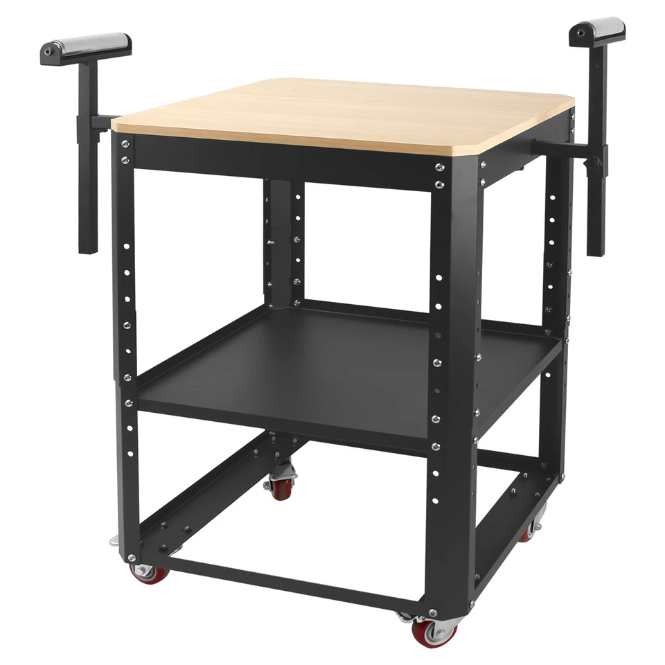 SGOLAN Planer Stand with Wheels,Height Adjustable Miter Saw Tool Stand With Rollers