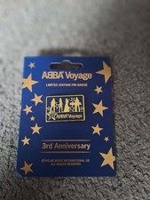 ABBA VOYAGE 3RD ANNIVERARY BADGE