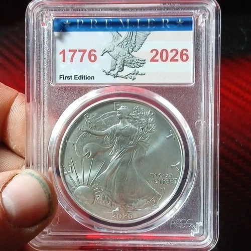 United States Mint 2026 American Silver Eagle PCGS MS70 First Edition 1 oz