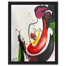 Jenik Cook Framed Hand Signed Original Painting Art