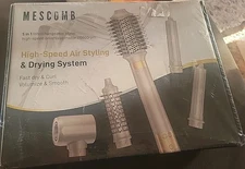 MESCOMB 5 in 1 High-Speed Hot Air Styler New sealed in box