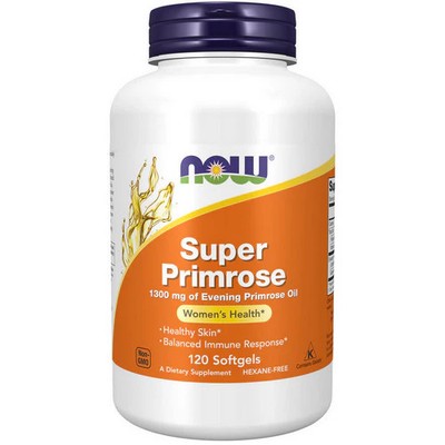 Super Primrose 120 Softgels 1300 mg by Now Foods